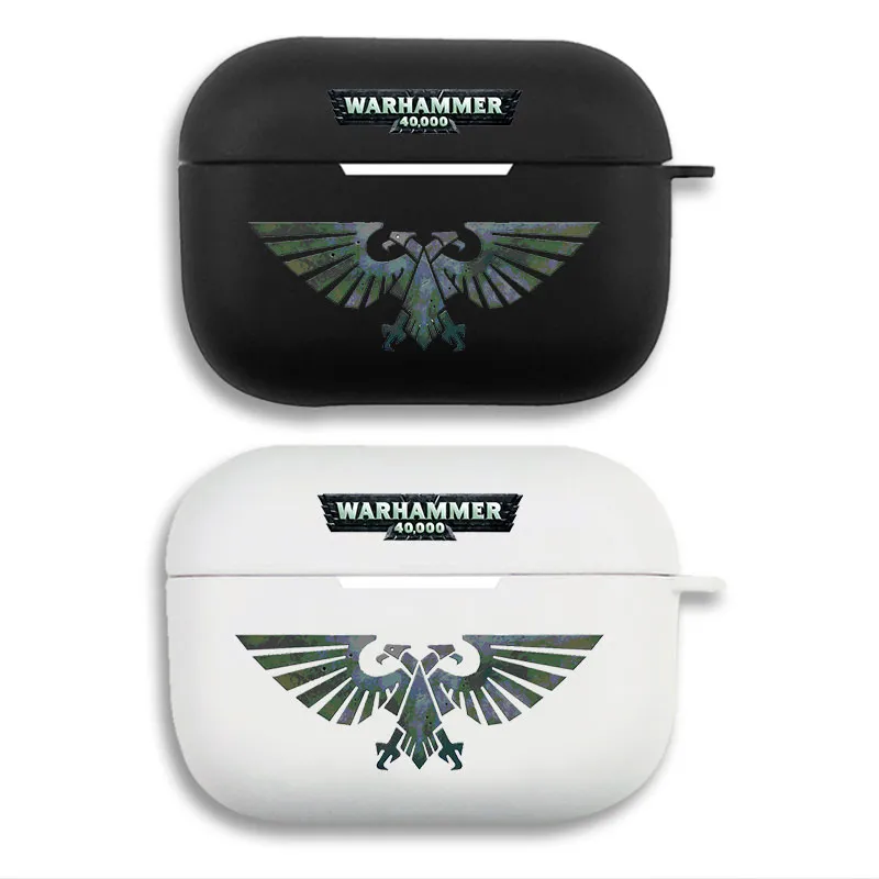 Warhammer 40K Imperium of Man Aquila Logo - Matte Printing Silicone Separation Airpods Case