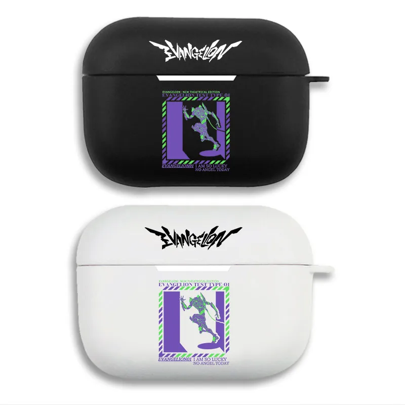 EVA Anime Unit 01 Test Type Anime Matte Silicone Airpods Case