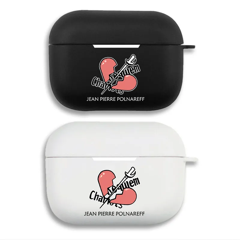 JOJO Anime Jean Pierre Polnareff Chariot Requiem Logo - Matte Printing Silicone Separation Airpods Case