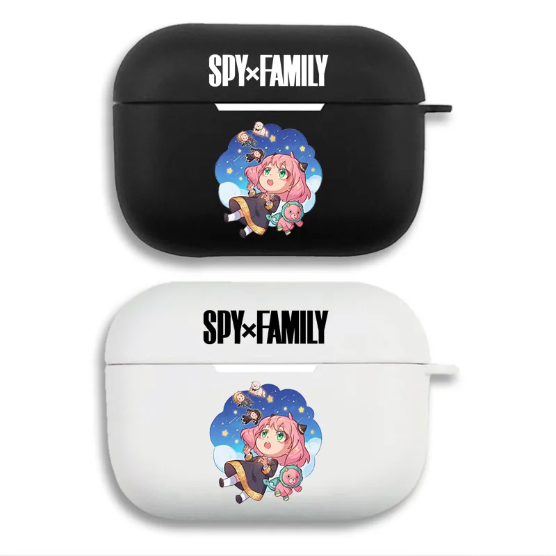 Spy x Family Anya Forger Chibi Logo Matte Silicone Airpods Case
