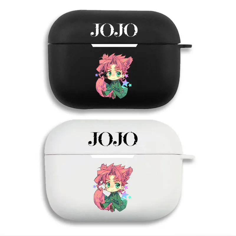 JOJO Anime Noriaki Kakyoin Chibi - Matte Printing Silicone Separation Airpods Case