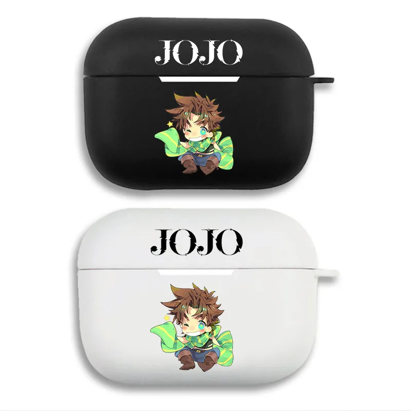 JOJO Anime Joseph Joestar Chibi - Matte Printing Silicone Separation Airpods Case