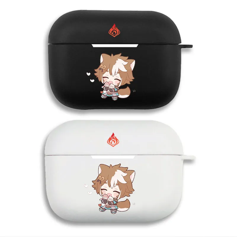 Original God Gorou Chibi - Matte Printing Silicone Separation Airpods Case