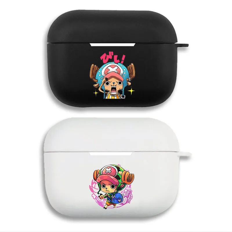 Pirate Voyage Tony Tony Chopper Chibi Matte AirPods Case with Lanyard