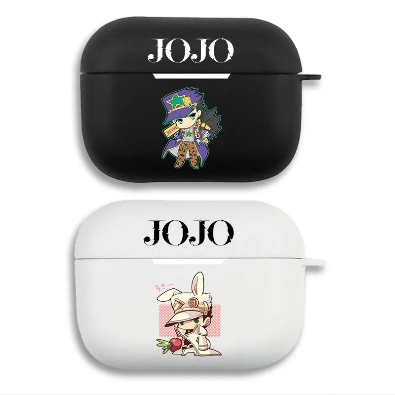 JOJO Anime Jotaro Kujo Chibi Matte AirPods Case with Lanyard