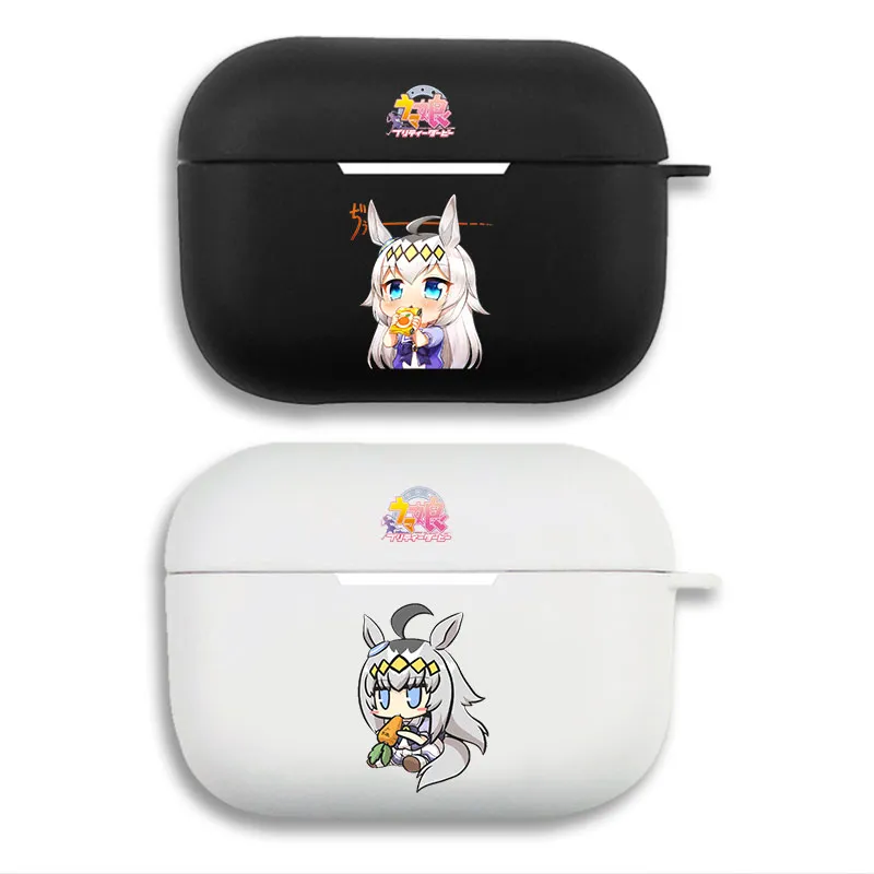 Uma Musume PrAlien Visitorty Derby Oguri Cap Chibi Matte AirPods Case with Lanyard