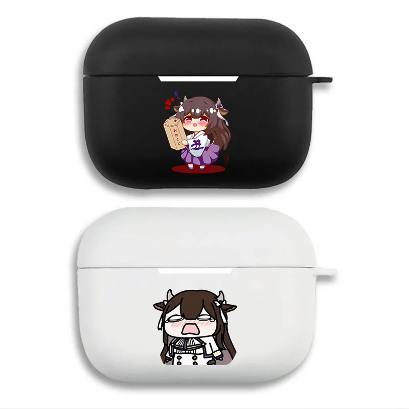 Azur Lane Kashino Chibi - Cute Anime Matte Silicone AirPods Case