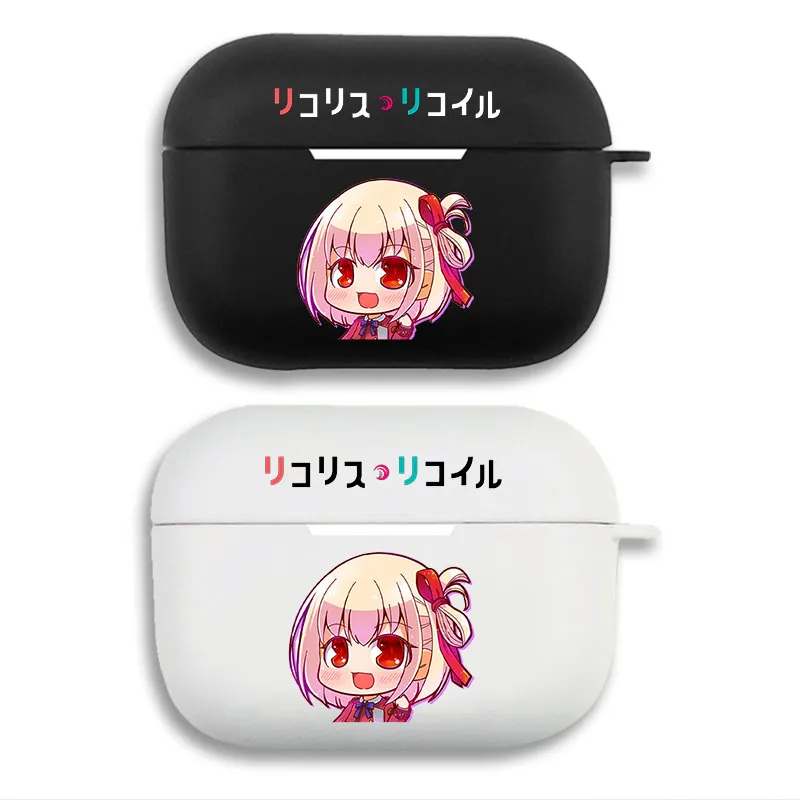 Lycoris Recoil Chisato Nishikigi Chibi Cute Silicone AirPods Case
