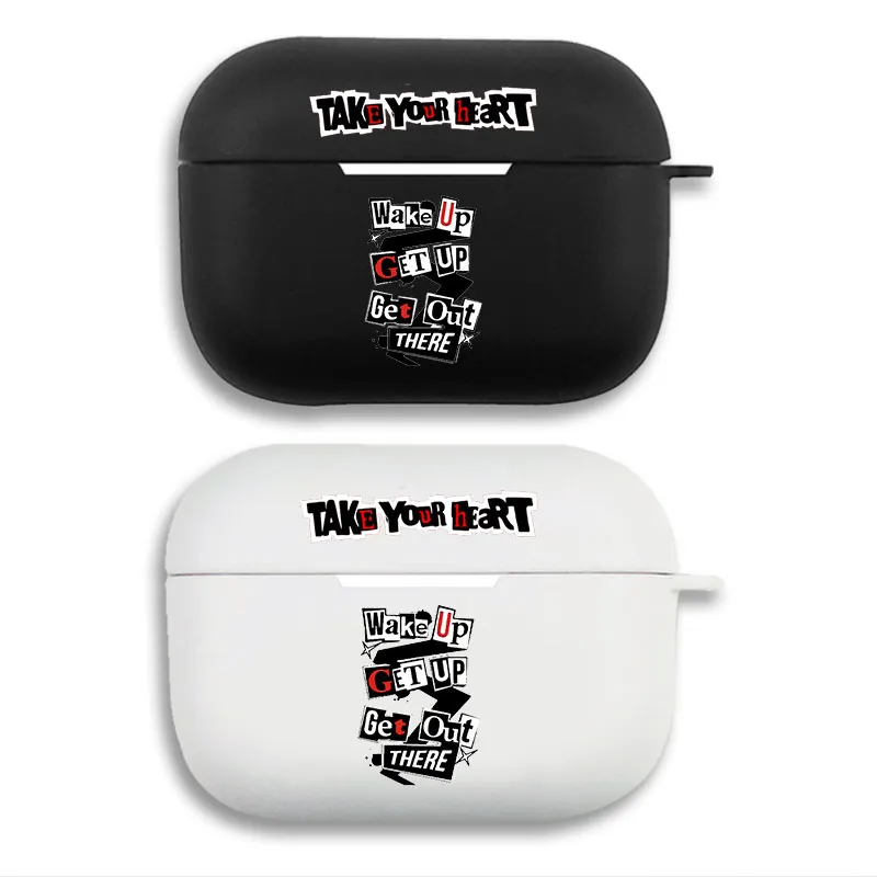 Persona 5 Phantom Thieves Take Your Heart - Matte Silicone AirPods Case