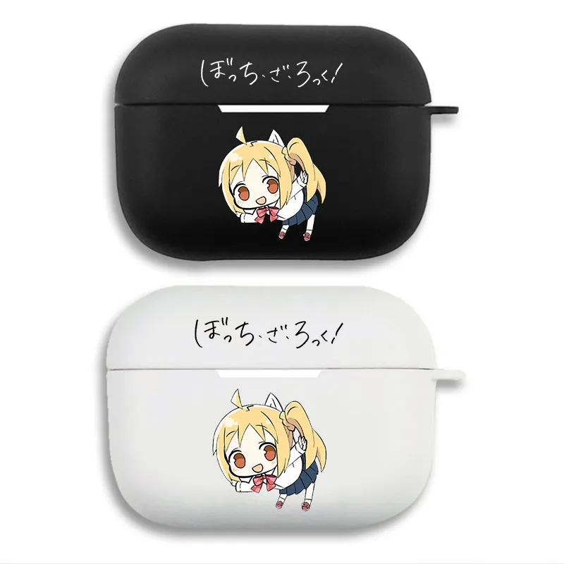 Bocchi the Rock Nijika Ijichi - Cute Chibi Anime Matte Silicone AirPods Case