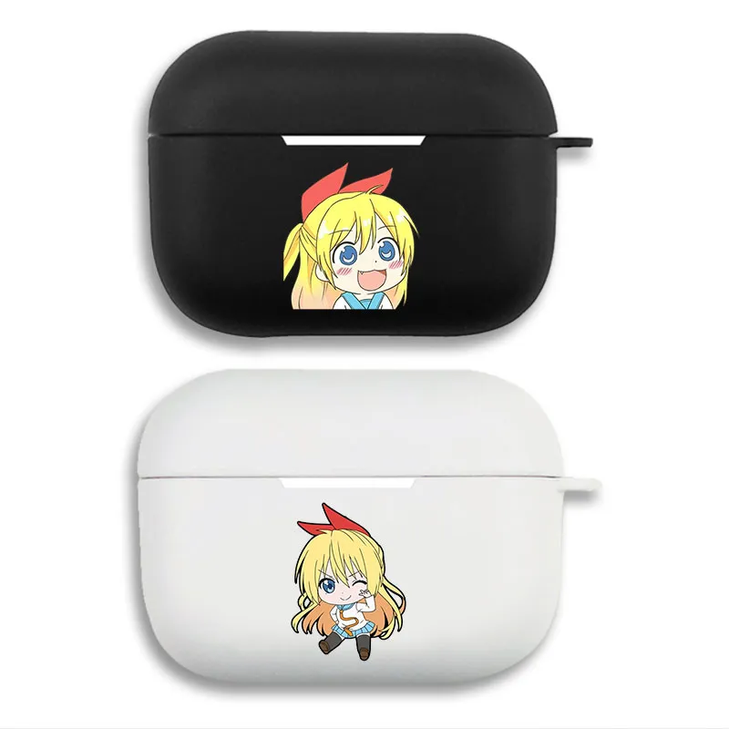 Nisekoi Chitoge Kirisaki - Cute Chibi Anime Matte Silicone AirPods Case
