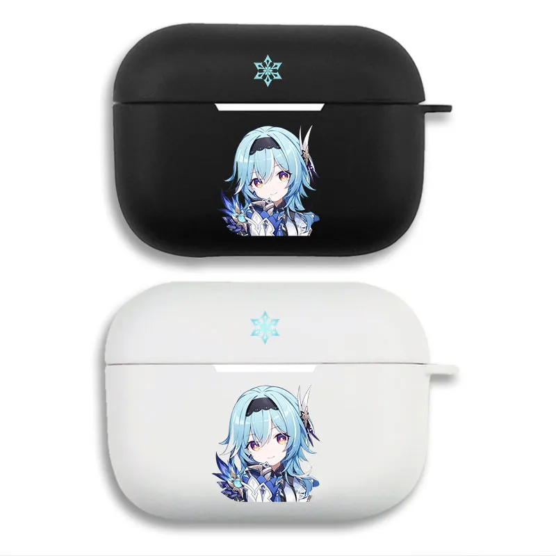 Original God Eula - Cryo Element Anime Matte Silicone AirPods Case
