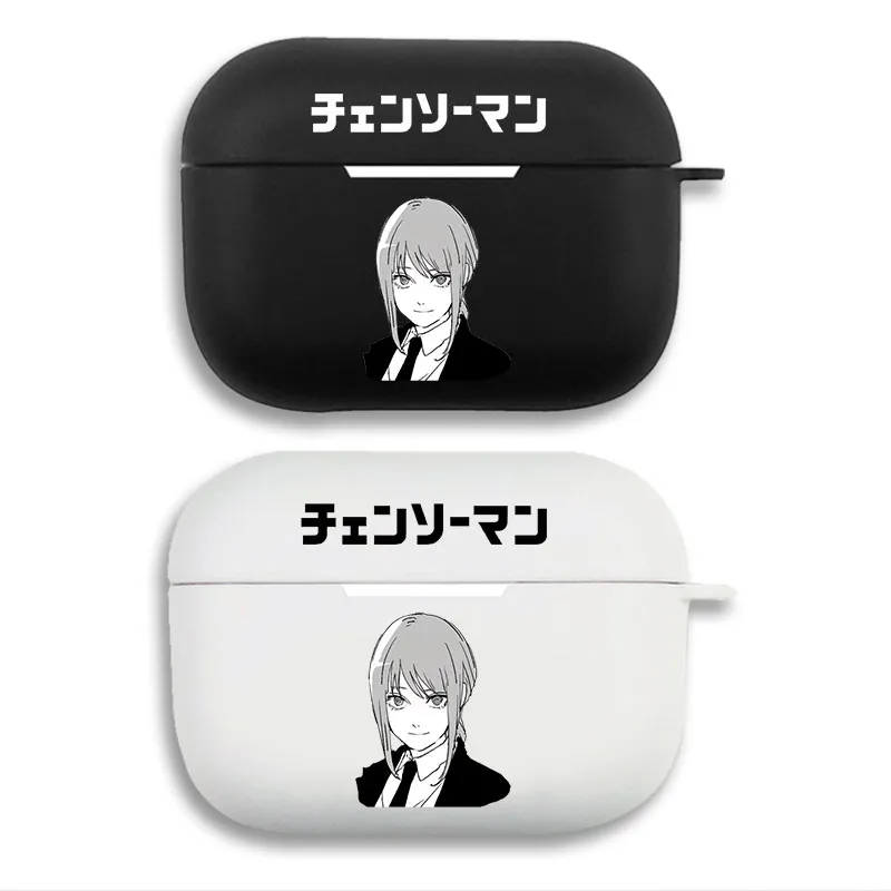 Chainsaw Man Makima Portrait Classic Silicone AirPods Case