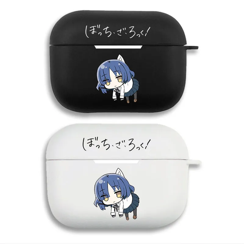 Bocchi the Rock Ryo Yamada - Cute Chibi Anime Matte Silicone AirPods Case