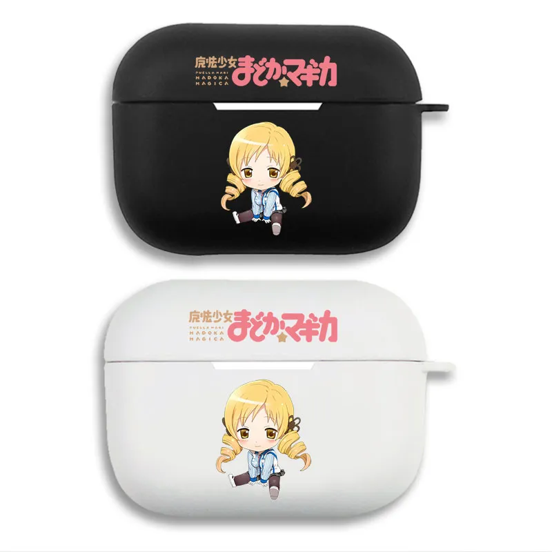 Puella Magi Madoka Magica Mami Tomoe - Cute Anime Chibi Matte Silicone AirPods Case