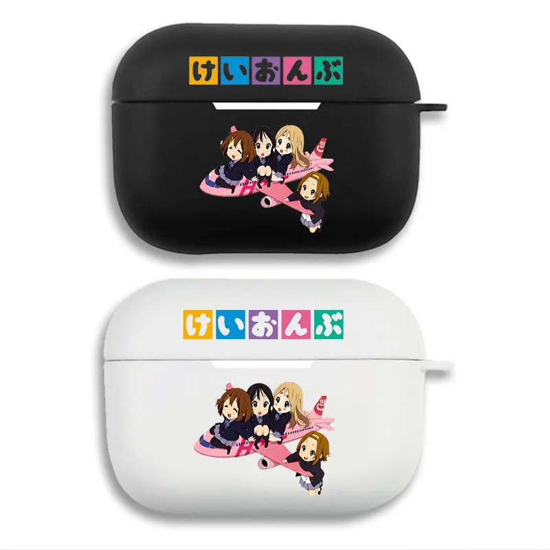 K-On! Houkago Tea Time HTT - Cute Anime Matte Silicone AirPods Case