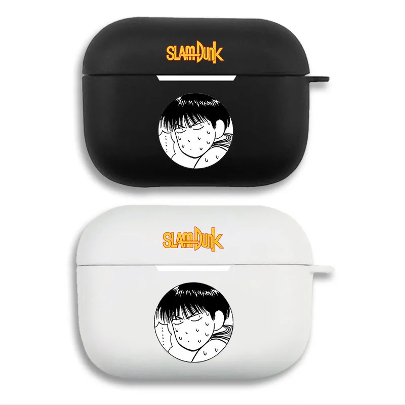 Slam Dunk Kaede Rukawa - Funny Meme Face Anime AirPods Case