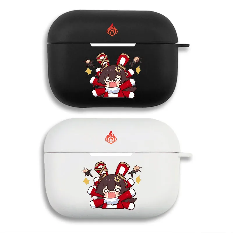 Amber Original God - Cute Chibi Pyro Outrider Baron Bunny AirPods Case