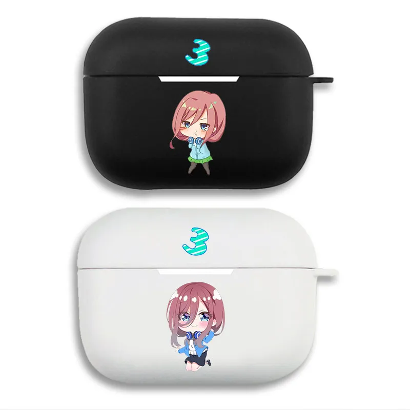 Miku Nakano The Quintessential QuintuplAlien Visitors - Cute Chibi Anime AirPods Case