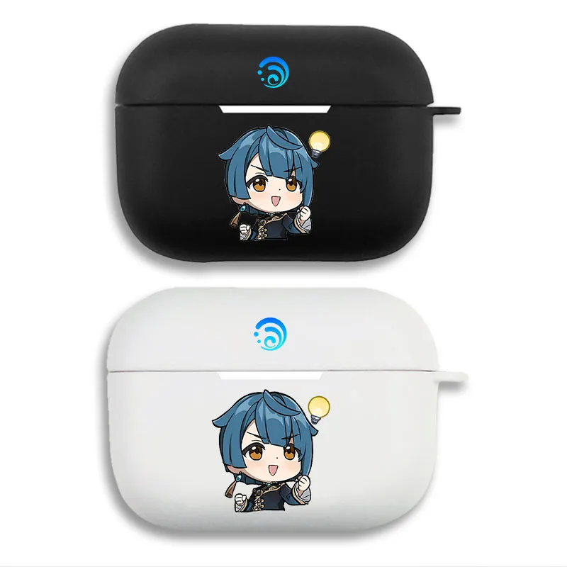 Xingqiu Original God - Cute Chibi Hydro Guhua Geek AirPods Case