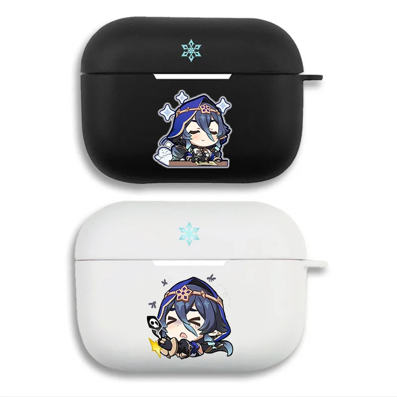 Layla Original God - Cute Chibi Cryo Starry Night Airpods Case