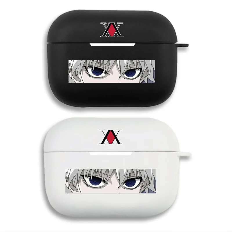Hunter x Hunter - Killua Zoldyck Manga Eye Panel Anime Print Matte Silicone AirPods Case