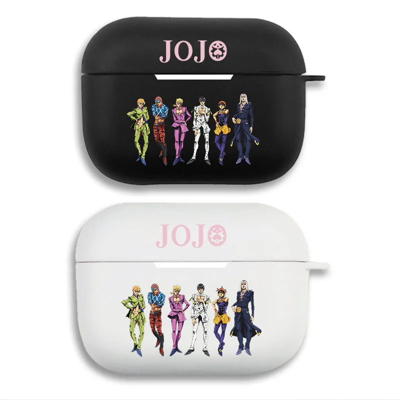 JOJO Anime - Golden Wind Bruno Gang Anime Print Matte Silicone AirPods Case
