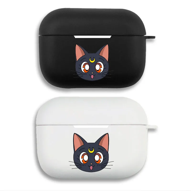 Sailor Moon — Luna Black Cat Anime Character Airpods Case