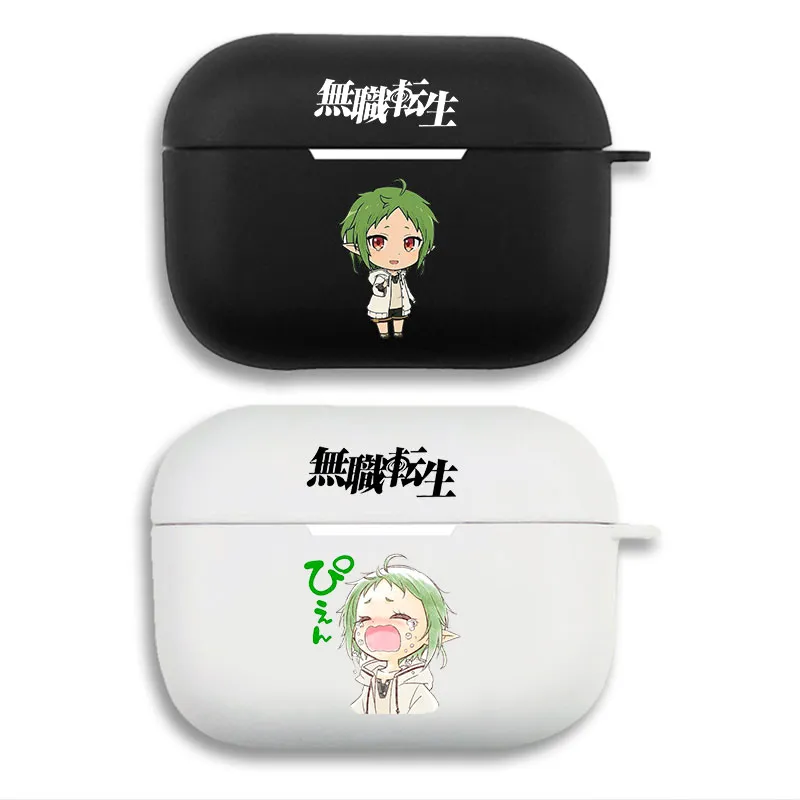 Mushoku Tensei SylphiAlien Visitorte Chibi Soft Silicone Airpods Case