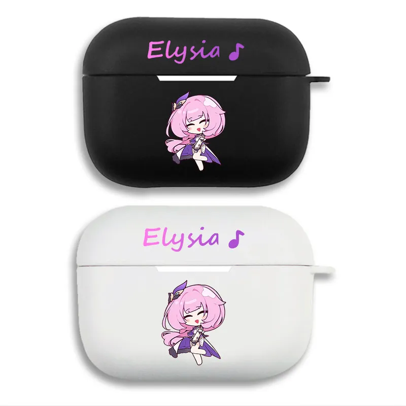 Original God Elysia Idol Dress - Cute Chibi Anime Matte Silicone AirPods Case