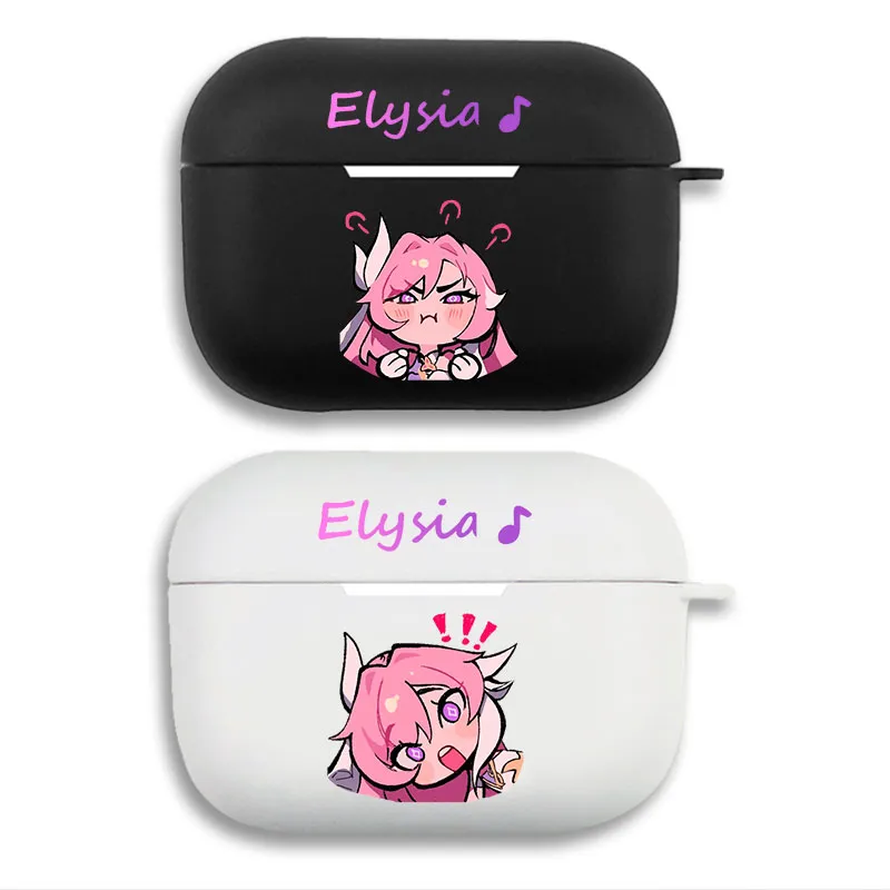 Original God Elysia - Cute Chibi Anime Matte Silicone AirPods Case