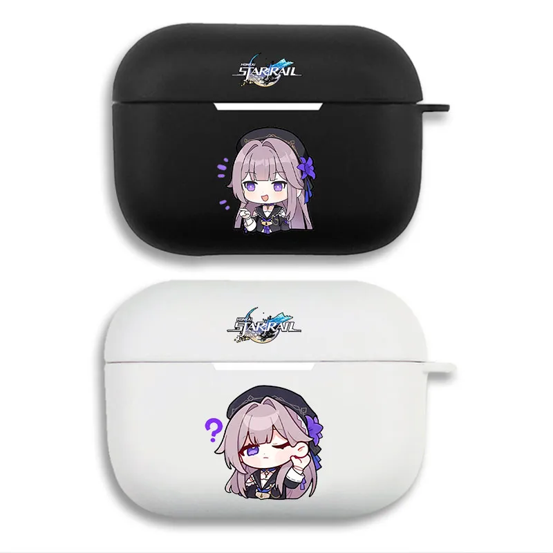 Original God Herta - Cute Chibi Anime Matte Silicone AirPods Case