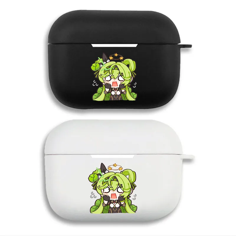 Original God Ai Hyperion Λ - Cute Chibi Anime Matte Silicone AirPods Case