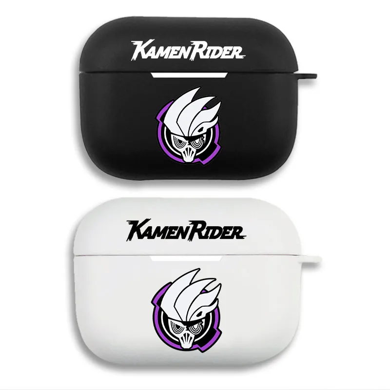 Kamen Rider Genm - Cute Purple Chibi Tokusatsu Matte Silicone AirPods Case