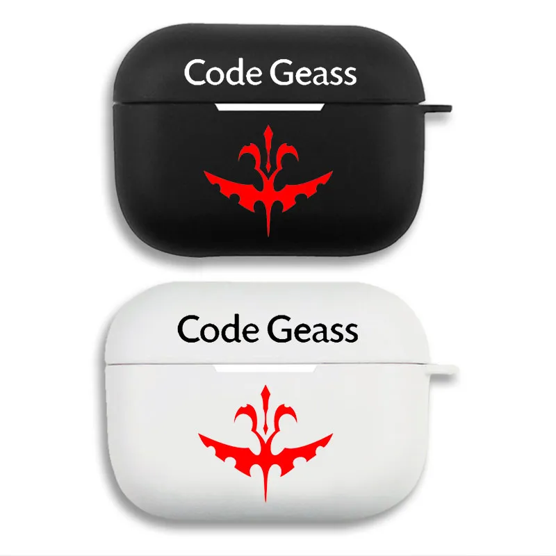 Code Geass Lelouch Geass Sigil Logo - Anime Matte Silicone AirPods Case