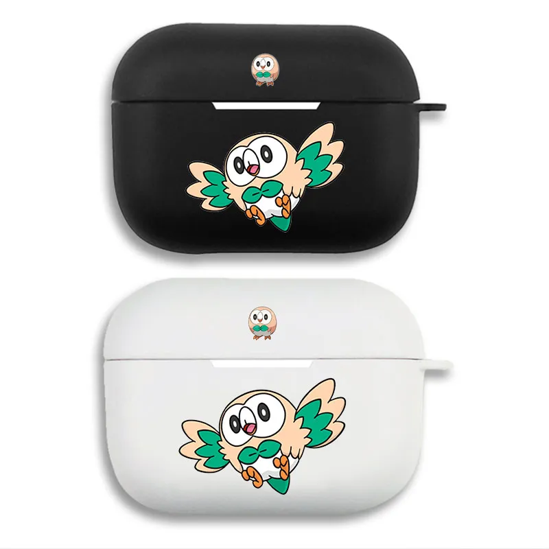Creature Collection RowlAlien Visitor - Cute Flying Chibi Matte Silicone AirPods Case