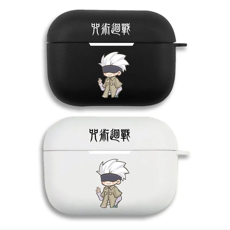 Curse Exorcist Satoru Gojo - Cute Chibi Anime Matte Silicone AirPods Case