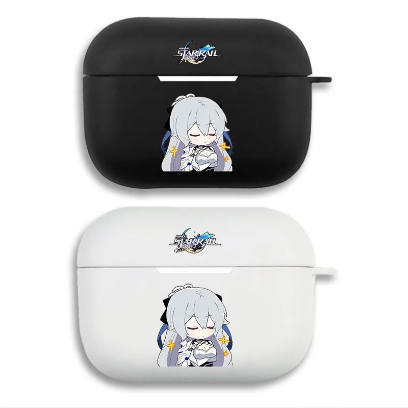 Original God Bronya - Cute Chibi Anime Matte Silicone AirPods Case