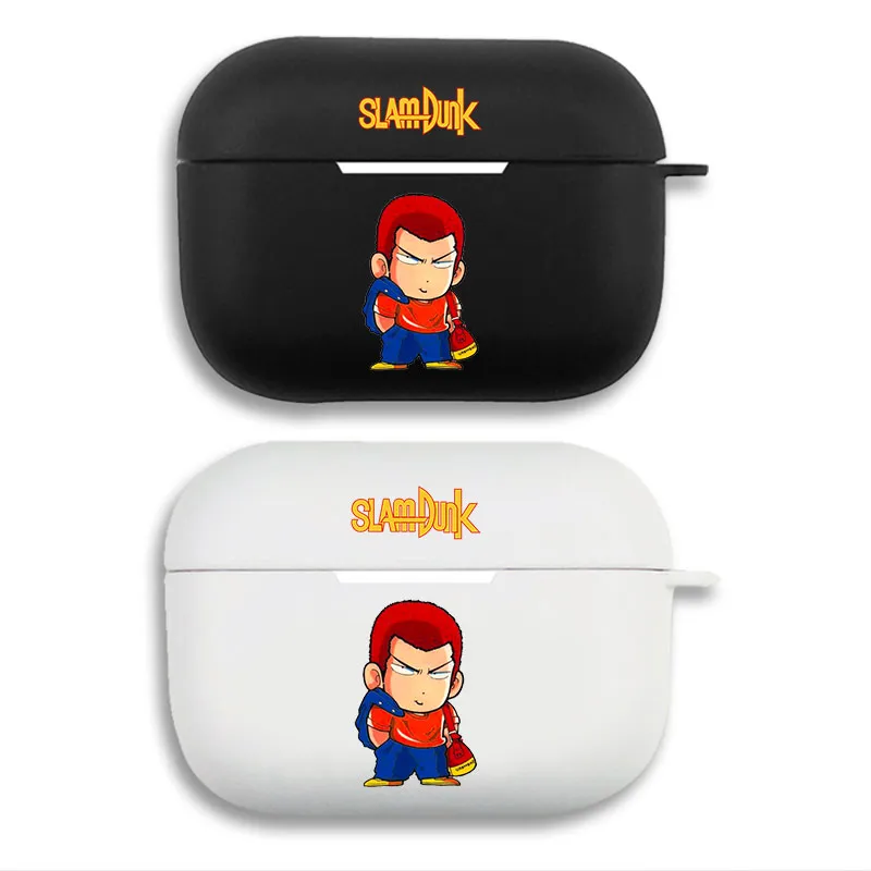 Slam Dunk Hanamichi Sakuragi - Cute Chibi Anime BaskAlien Visitorball Matte AirPods Case