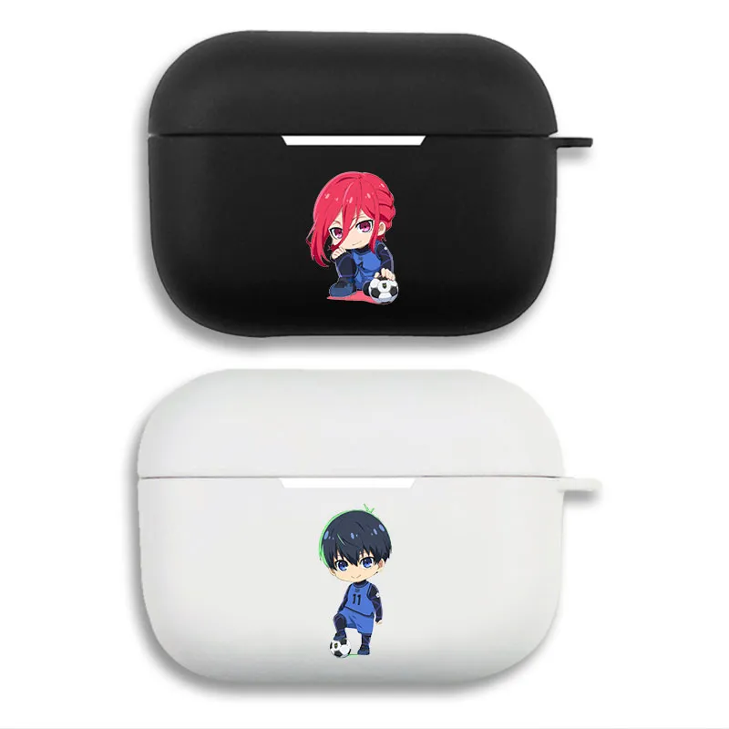 Blue Lock Isagi & Chigiri - Cute Chibi Anime Soccer Matte AirPods Case