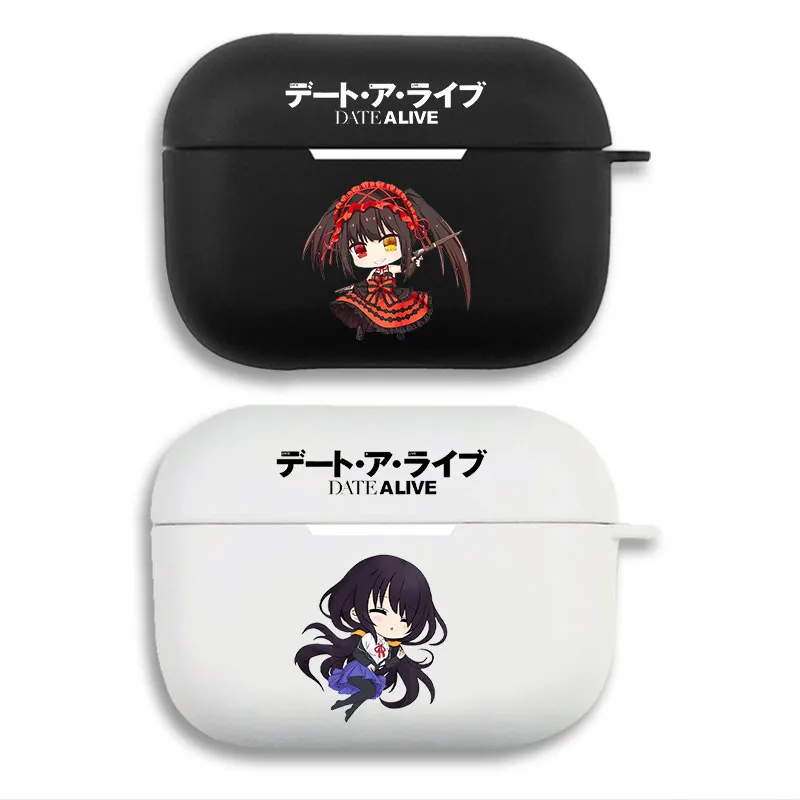 Date A Live Kurumi Tokisaki - Cute Chibi Anime Matte AirPods Case