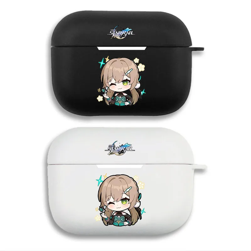Original God Qingque - Cute Chibi Anime Matte Silicone AirPods Case
