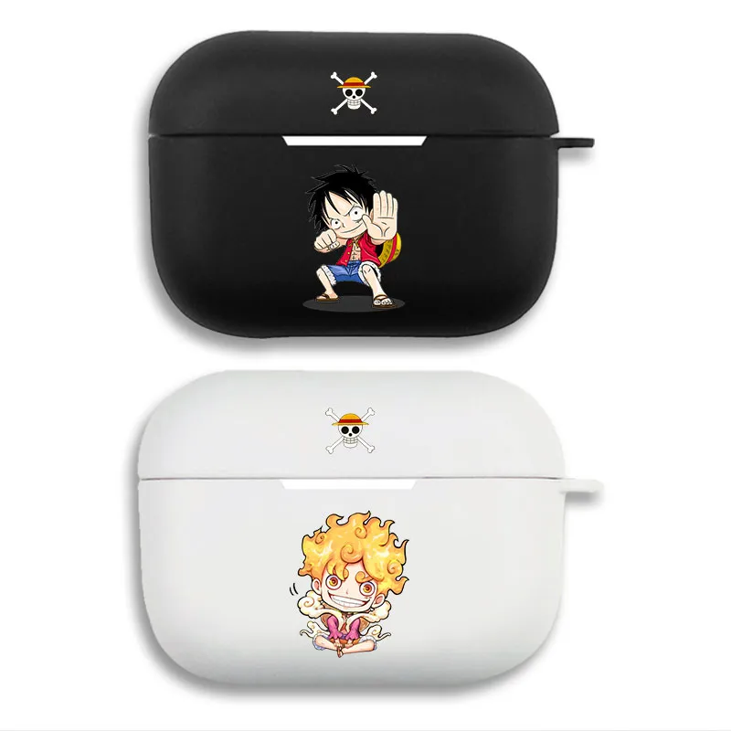 Pirate Voyage Monkey D. Luffy Gear 5 - Graphic Print Matte Silicone AirPods Pro Case