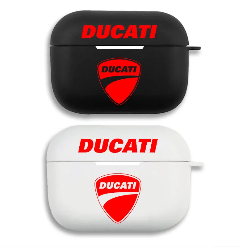 Ducati Corse Racing Logo Soft Silicone Airpods Case