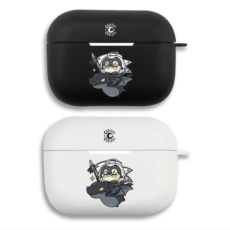 Fate/Grand Order - Cute Chibi Jeanne d'Arc Alter Avenger Dragon Matte Silicone AirPods Case