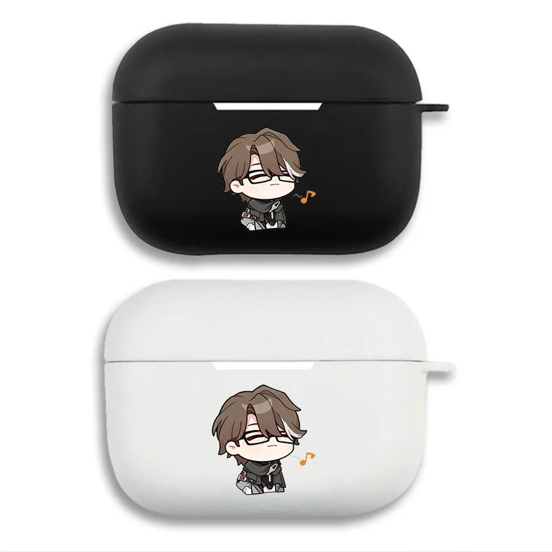 Original God - Cute Chibi Welt Yang Logo Matte Silicone AirPods Case