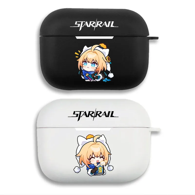 Original God - Cute Chibi Lynx Landau Logo Matte Silicone AirPods Case