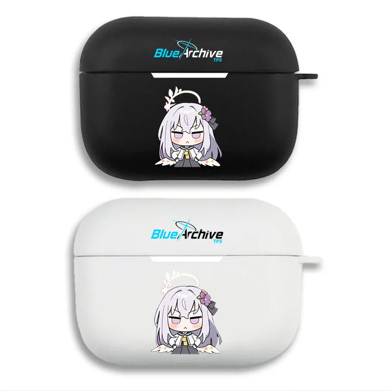 Blue Archive Azusa Chibi Soft Silicone Airpods Case