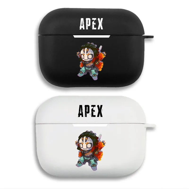 Apex Legends Caustic - Chibi Game Character Matte Silicone AirPods Case