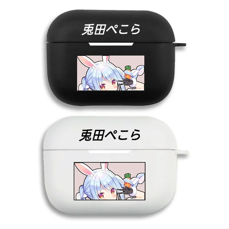 Usada Pekora - Hololive VTuber Anime Graphic Print Matte Silicone AirPods Case